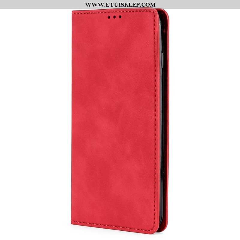 Etui Na Telefon do iPhone 14 Plus Etui Folio Elegancja Ze Sztucznej Skóry